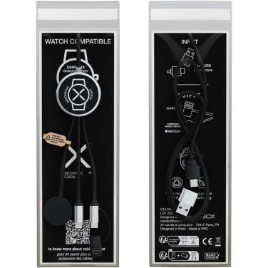 Logotrade promotional gift picture of: SCX.design C34 7-in-1 smartwatch charging cable