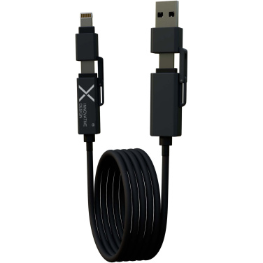 Logotrade promotional item picture of: SCX.design C59 100W magnetic silicone charging cable
