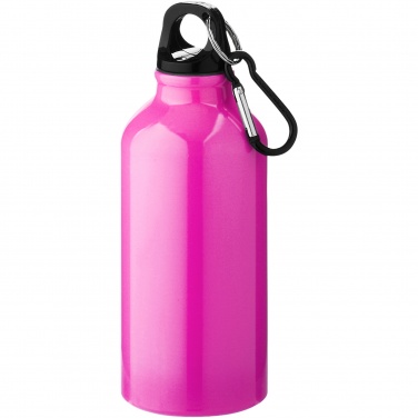 Logotrade ärikingi foto: Oregon 400 ml alumiiniumist veepudel karabiiniga