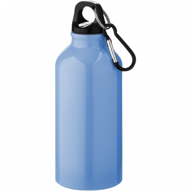 Logotrade meene foto: Oregon 400 ml alumiiniumist veepudel karabiiniga