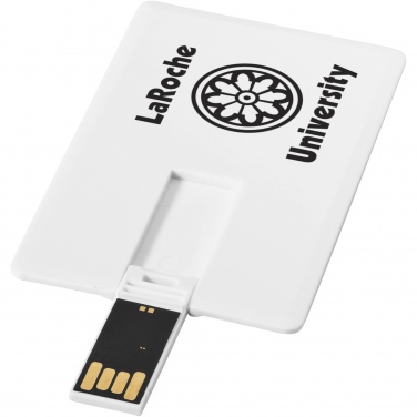 Logotrade reklaamtooted pilt: Õhuke kaardikujuline 4GB USB-mälupulk