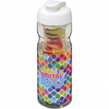 Logo trade ärikingituse pilt: H2O Active® Base 650 ml keeratava kaanega spordipudel ja infusioon