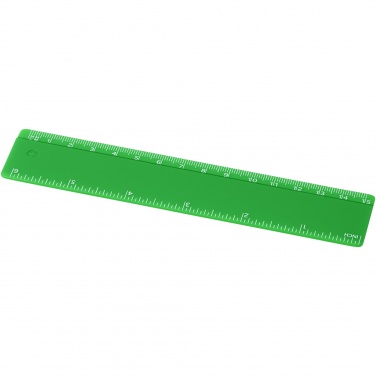 Logo trade reklaamtoote pilt: Renzo 15 cm plastikust joonlaud