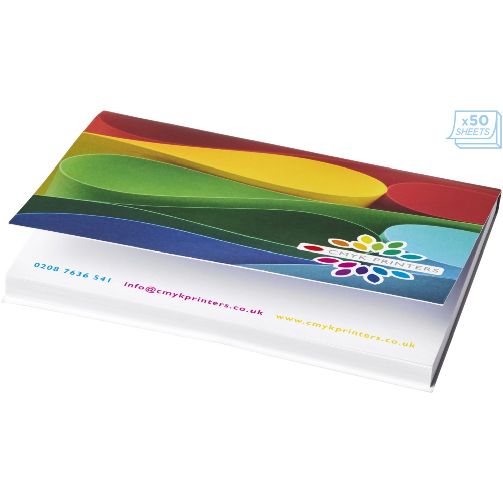 Logotrade firmakingituse foto: Sticky-Mate® A7 pehmekaanelised kleeppaberid 100x75mm
