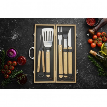 Logo trade reklaamkingi pilt: Churras 5-osaline BBQ komplekt