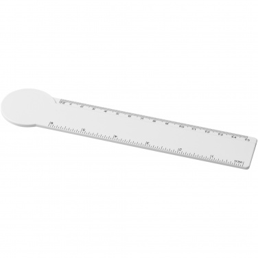 Logotrade reklaamtoote foto: Tait 15 cm ringikujuline taaskasutatud plastikust joonlaud 