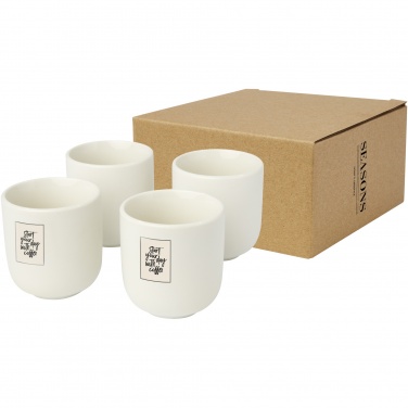 Logo trade firmakingid foto: 4-osaline 90 ml espressotasside komplekt