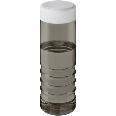 Logo trade ärikingi pilt: H2O Active® Eco Treble 750 ml keeratava korgiga veepudel 