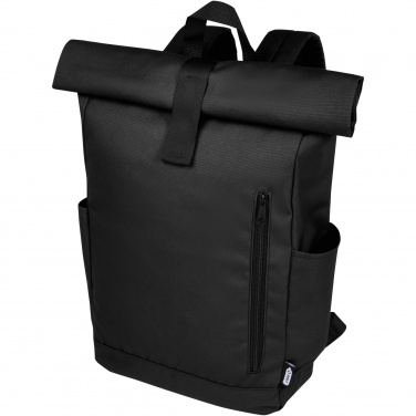 Logotrade reklaamkingi foto: Byron 15,6" GRS RPET rull-top seljakott 18L