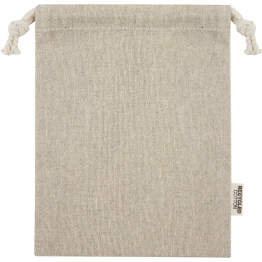 Logo trade reklaamkingituse pilt: Pheebs 150 g/m² GRS taaskasutatud puuvillast kinkekott väike 0,5L