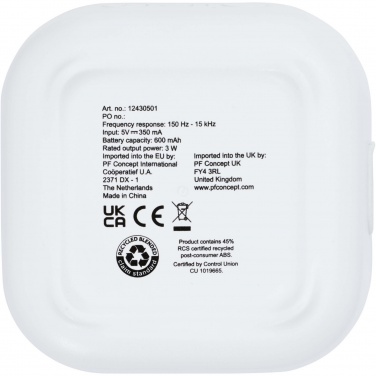 Logo trade reklaamtoote pilt: Stark 2.0 3W mini RCS taaskasutatud plastikust Bluetooth® kõlar