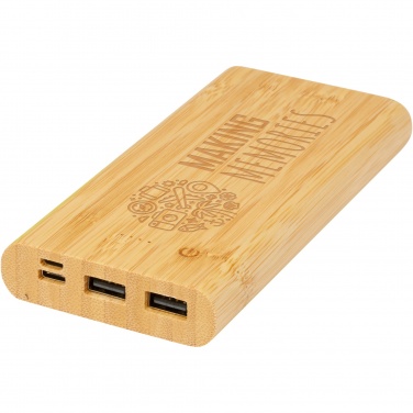 Logotrade firmakingi foto: Tulda 10 000 mAh bambusest akupank