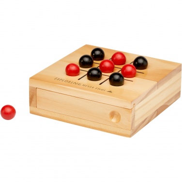 Logo trade reklaamkingituse pilt: Strobus puidust tic-tac-toe mäng