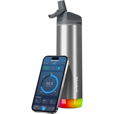 Logotrade ärikingid pilt: HidrateSpark® PRO 620 ml vaakumisolatsiooniga roostevabast terasest nutikas veepudel