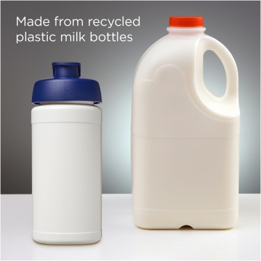 Logotrade reklaamkingi foto: Baseline 500 ml ümbertöödeldud spordipudel koos keeratava kaanega