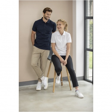 Logo trade firmakingi pilt: Emerald lühikeste varrukatega unisex Aware™ taaskasutatud polo