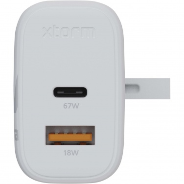 Logotrade meene foto: Xtorm XEC067G GaN² Ultra 67W seinalaadija - Ühendkuningriigi pistik