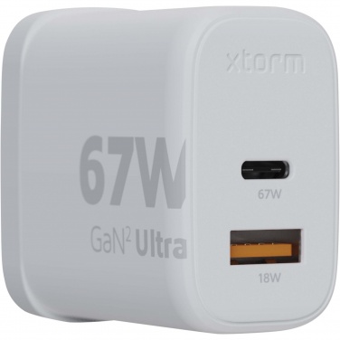 Logotrade firmakingitused pilt: Xtorm XEC067G GaN² Ultra 67W seinalaadija - Ühendkuningriigi pistik