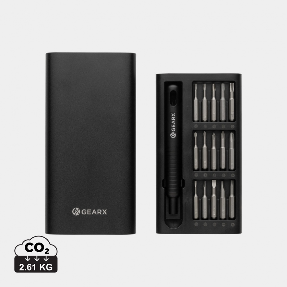 Logotrade ärikingid pilt: Gear X 31 in 1 täppiskruvikeerajate komplekt