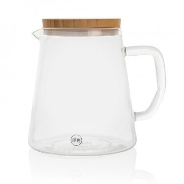 Logotrade reklaamkingituse foto: Ukiyo boorsilikaatklaasist karahvin bambusest kaanega 1,2L