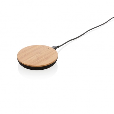Logo trade firmakingi pilt: Bamboo X 5W juhtmevaba laadija