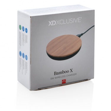 Logotrade firmakingitused pilt: Bamboo X 5W juhtmevaba laadija