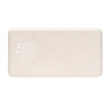 Logo trade ärikingid foto: Korgi- ja nisukõrrega 8000 mAh 5W juhtmevaba akupank