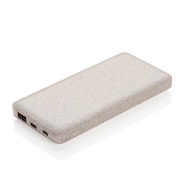 Logotrade ärikingi foto: 10 000 mah nisuõlgedest akupank