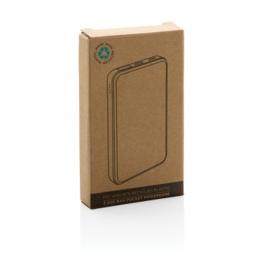 Logo trade firmakingid foto: RCS taaskasutatud plastist 5000 mAh Powerbank