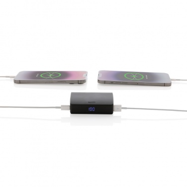 Logo trade reklaamtoote pilt: FlashCharge RCS rplastic 10000 mah kiirlaadimise akupank