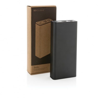 Logo trade ärikingituse pilt: Terra RCS taaskasutatud 20 W alumiiniumist akupank 20 000 mAh