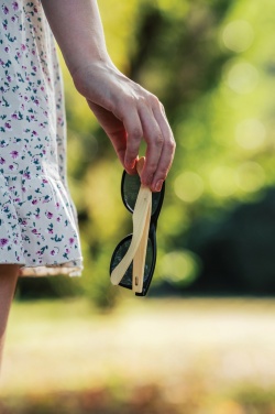 Logo trade reklaamkingituse pilt: Bambusest ja RCS taaskasutatud plastikust päikeseprillid