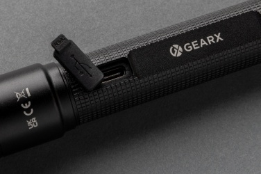 Logo trade ärikingitused foto: Gear X RCS taaskasutatud alumiiniumist USB-taaslaetav taskulamp