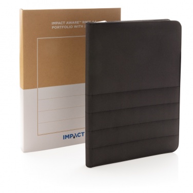 Logo trade reklaamkingituse pilt: Impact AWARE™ RPET A4 tõmblukuga portfell