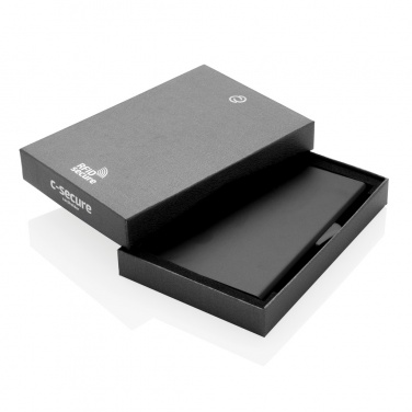 Logotrade firmakingitused pilt: C-Secure alumiiniumist RFID-kaardihoidja, kaarditasku