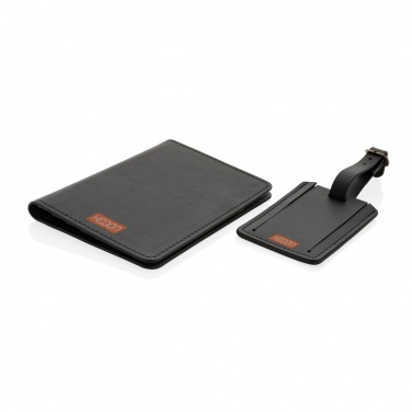 Logotrade reklaamkingituse foto: Swiss Peak GRS taaskasutatud PU reisikinkekomplekt