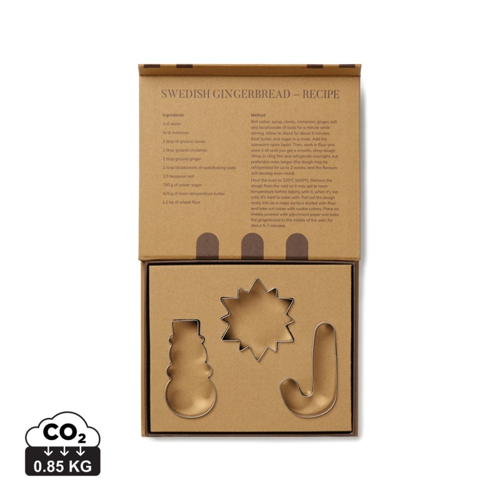 Logotrade reklaamtooted pilt: VINGA Classic küpsisevormi 3-osaline komplekt