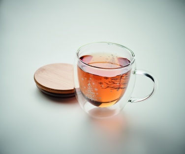 Logo trade reklaamkingituse pilt: Kaheseinaline borosilikaatkruus