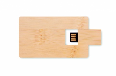 Logotrade reklaamkingituse foto: 16 GB bambusest korpusega USB