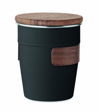 Logotrade ärikingitused pilt: Pähklise viimistlusega termostops, 350 ml