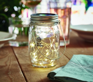 Logotrade ärikingitused pilt: Solar mason jar välivalgusti