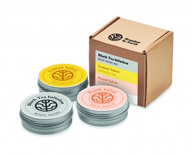 Logo trade reklaamkingituse pilt: Vegan Gift reisikomplekt
