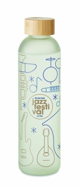 Logo trade firmakingi pilt: Sublimatsiooniklaasist pudel 650ml