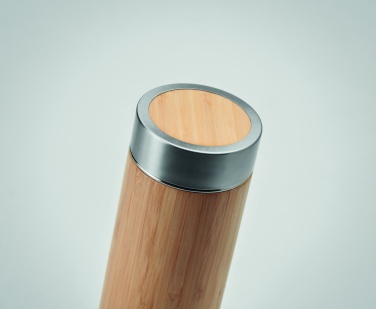 Logotrade meened pilt: Bambusest topeltseintega termos 400ml