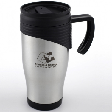 Logotrade reklaamtooted pilt: Roostevabast terasest termotass EL PASO 400 ml