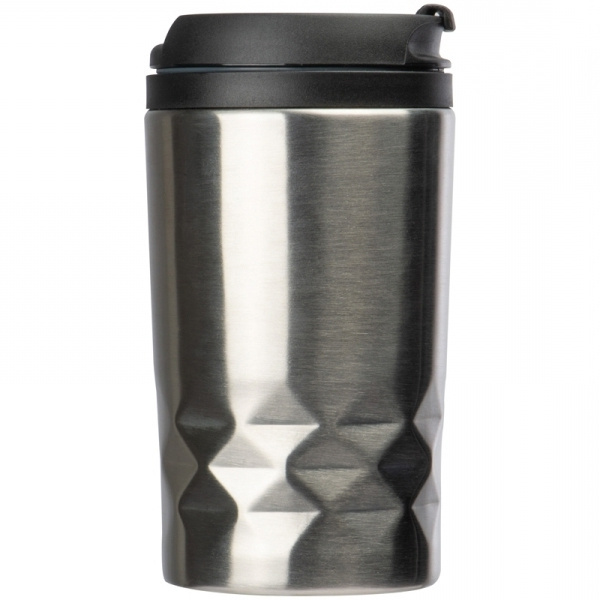 Logotrade ärikingituse foto: Roostevabast terasest kaanega kruus ROMA 250 ml