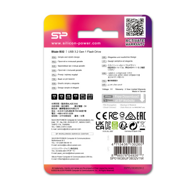 Logo trade reklaamkingid foto: SILICON POWER mälupulk B32 3.2