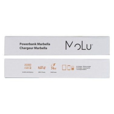 Logo trade reklaamtoote pilt: Akupank 20 000 mAh MARABELLA MoLu