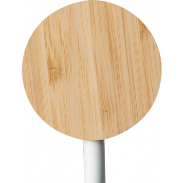 Logotrade reklaamtoote foto: Juhtmeta laadijaga laualampTomsk