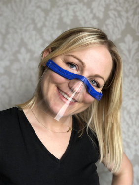 Logotrade meened pilt: KALIPSO näokaitse - läbipaistev mask suu ja nina jaoks 1447162